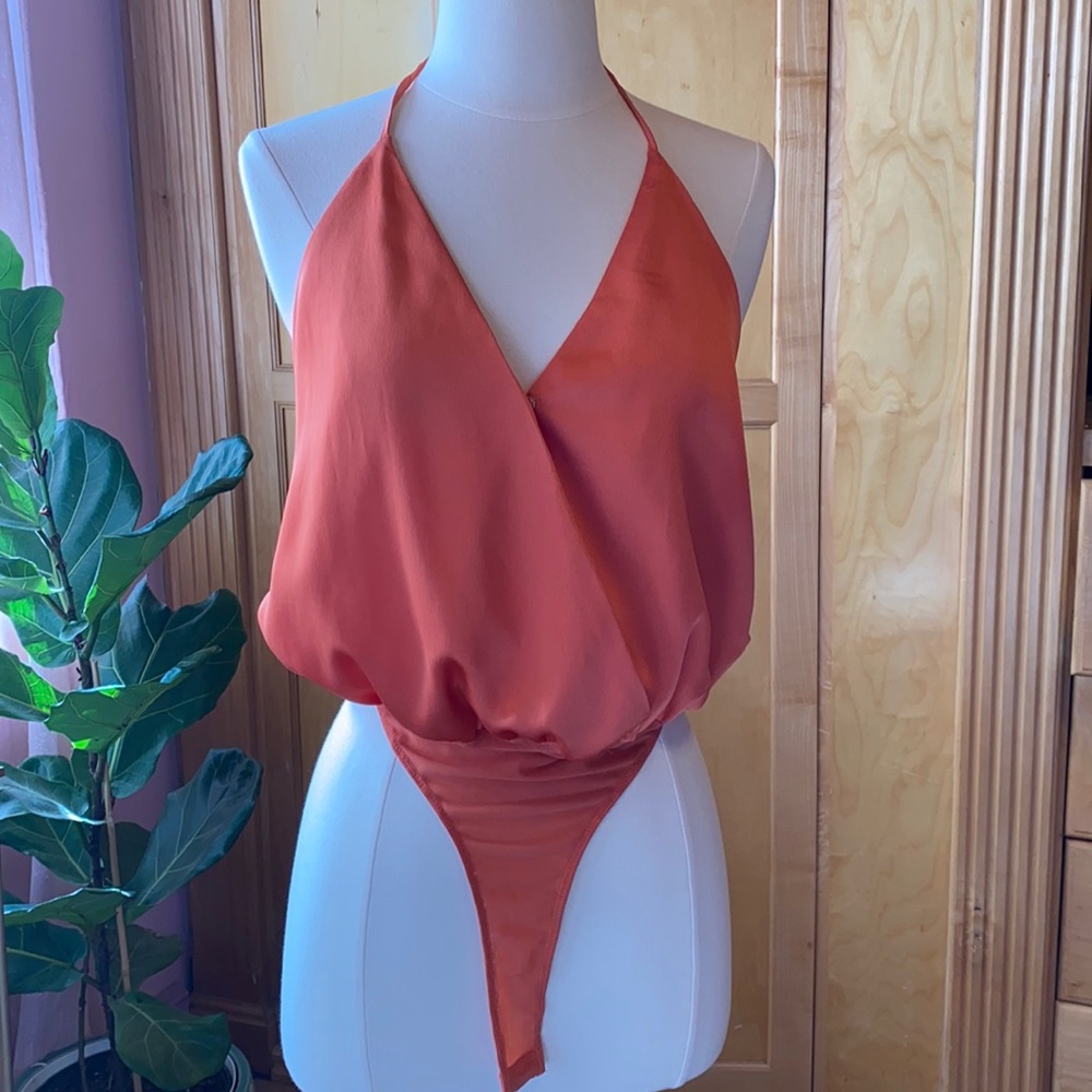 satin body suit